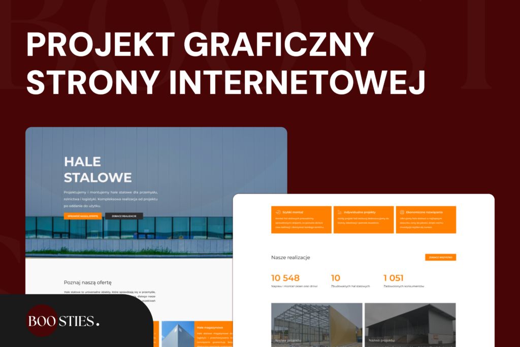 projektowanie stron internetowych branża hvac
